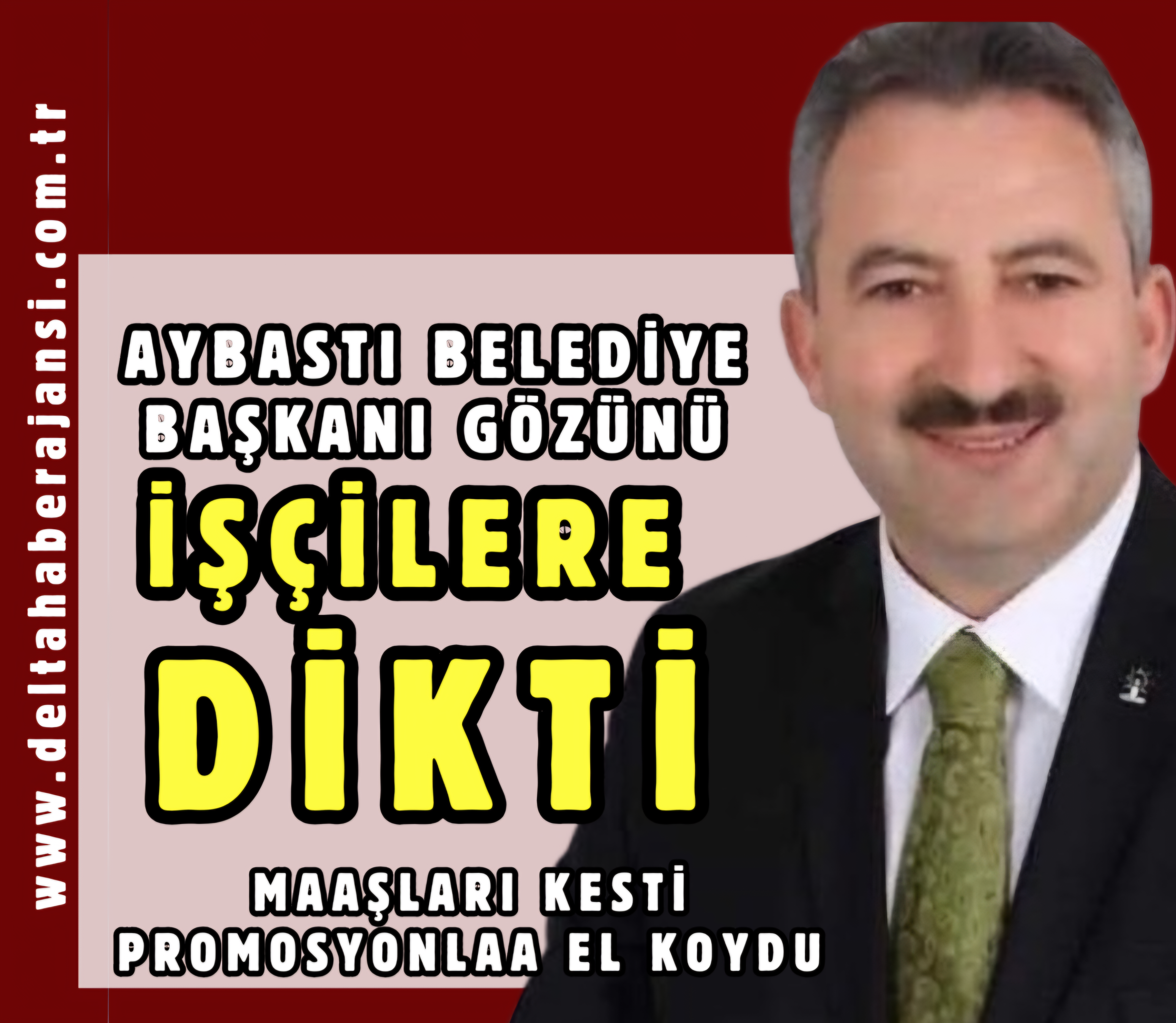 AYBASTI BELEDİYE BAŞKANI İZZET GÜNDOĞAR GÖZÜNÜ İŞÇİLERİN MAAŞINA DİKTİ: TÜM İŞÇİLERE MAAŞ KESİNTİSİ