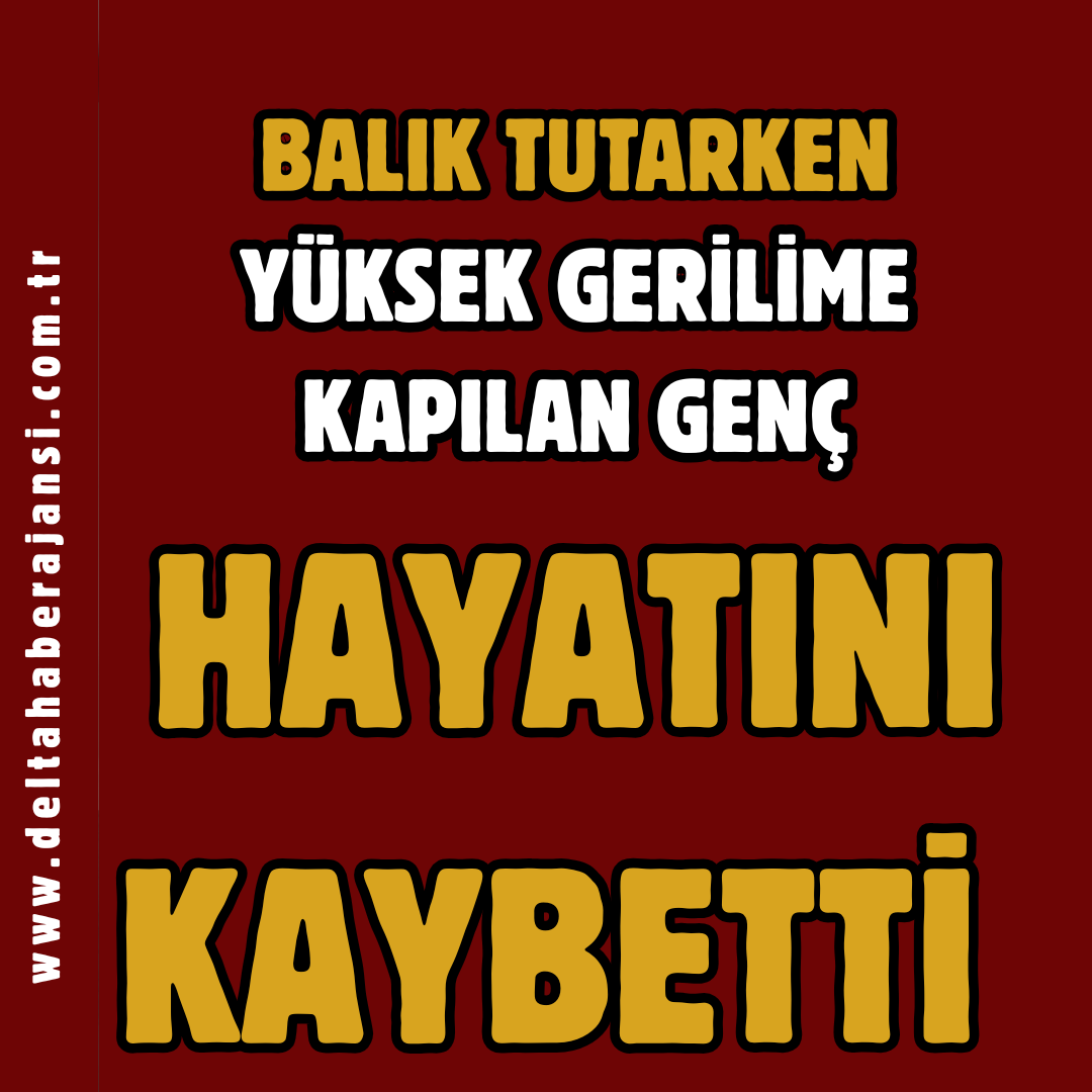 Balık Tutarken, Yüksek Gerilime Kapıldı